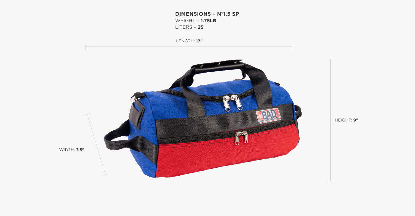 Nº 1.5 DUFFEL BAG SIDE POCKET