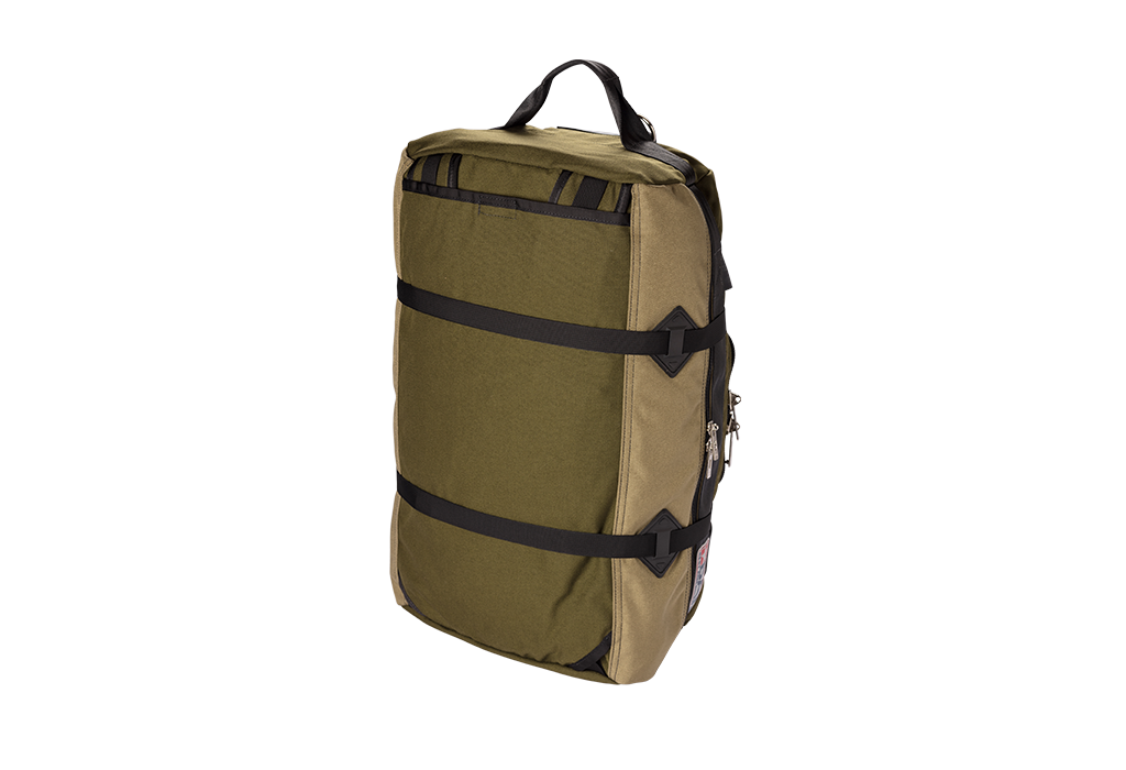 Number 3 Duffel Bag Backpack Back View