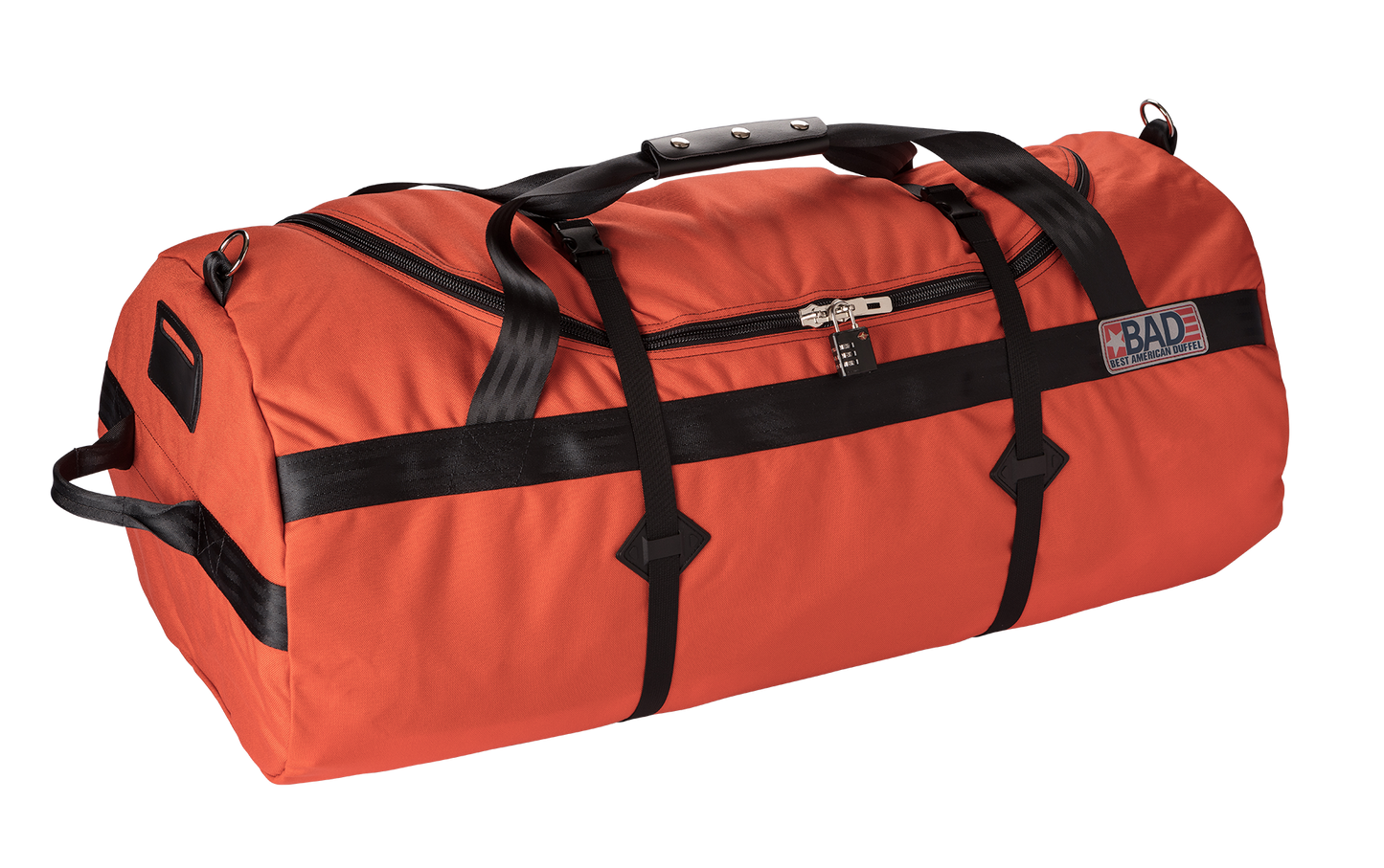 Number 8 Standard Duffel Bag Orange