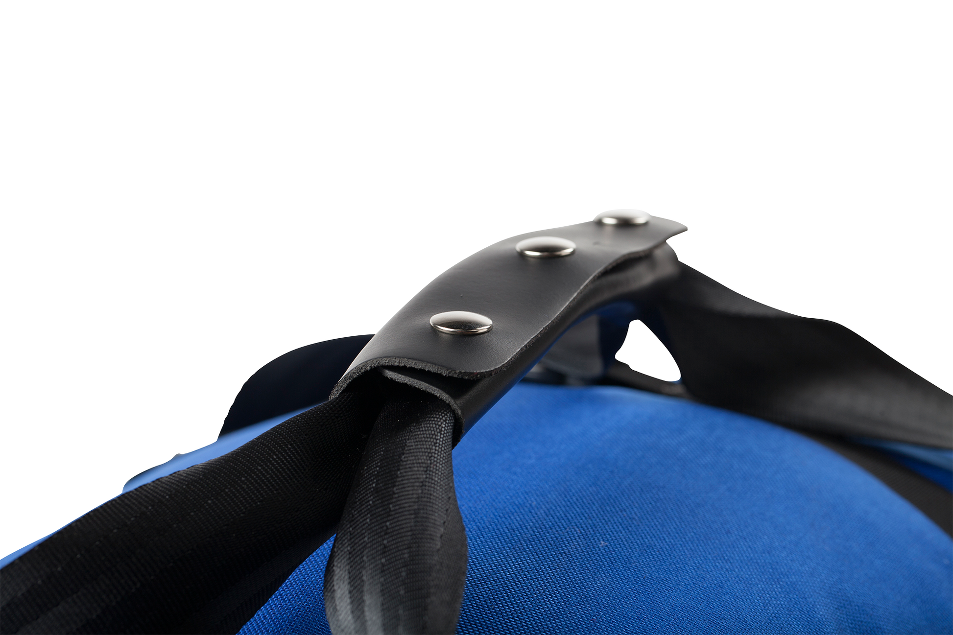 Number 3 Duffel Bag BackSide Pocket Handle View