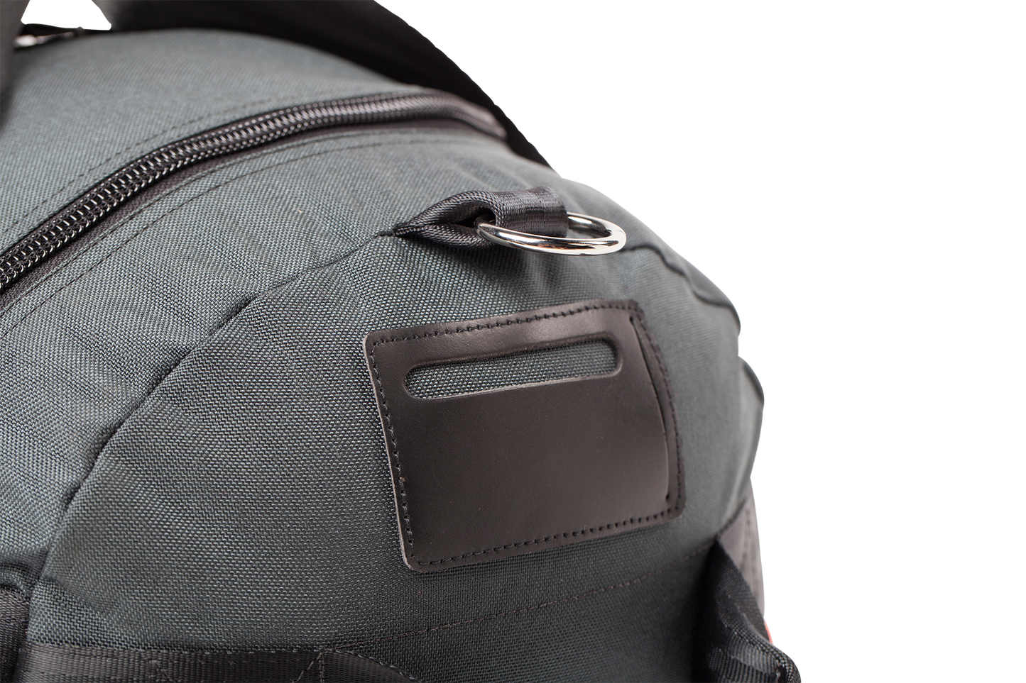 Number 3 Duffel Bag Side Pocket Strap Ring