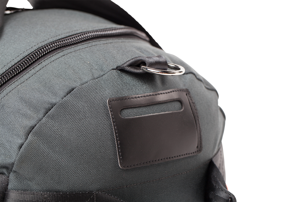 Number 2 Duffel Bag Backpack Moss Khaki Shoulder Connection