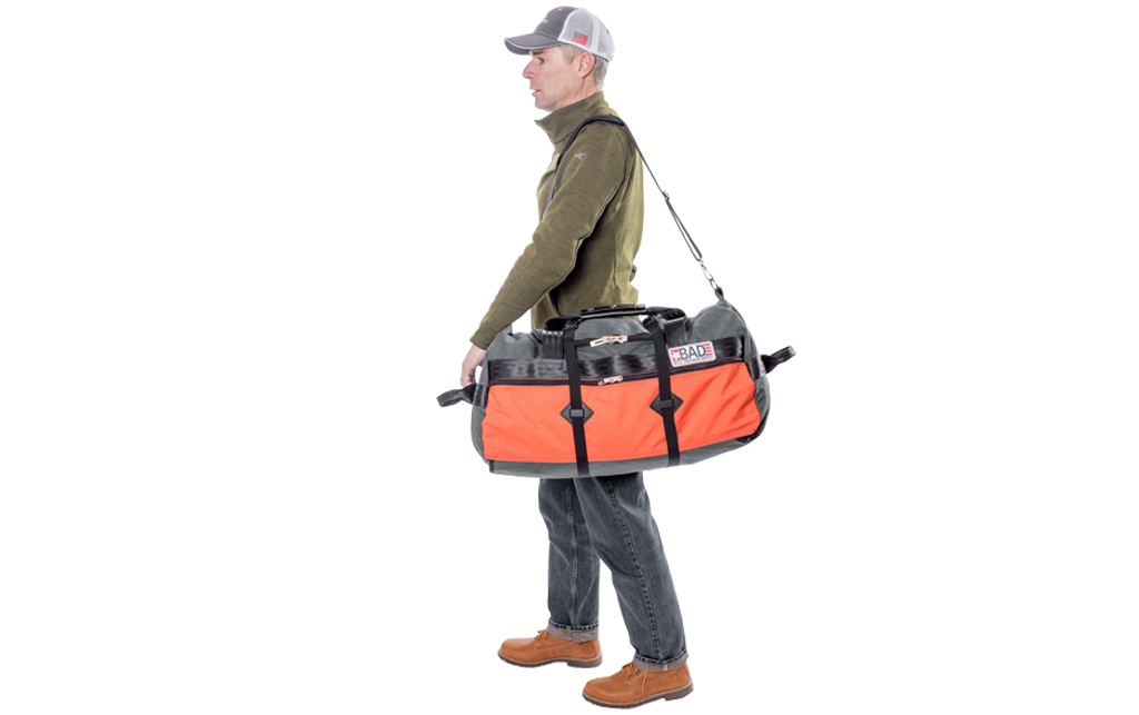 Number 4 Duffel Bag Side Pocket
