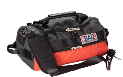 Number 1.5 Backpack Duffel Bag Charcoal Orange