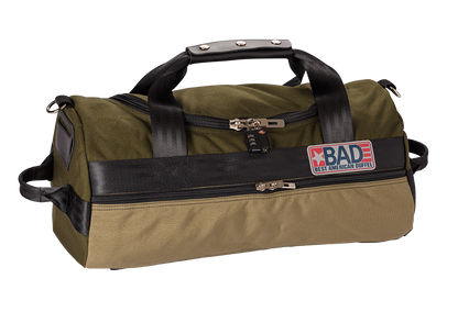 Number 2 Duffel Bag Side Pocket Moss Khaki