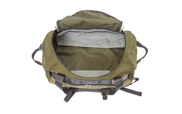 Number 3 Duffel Bag Backpack Inside View