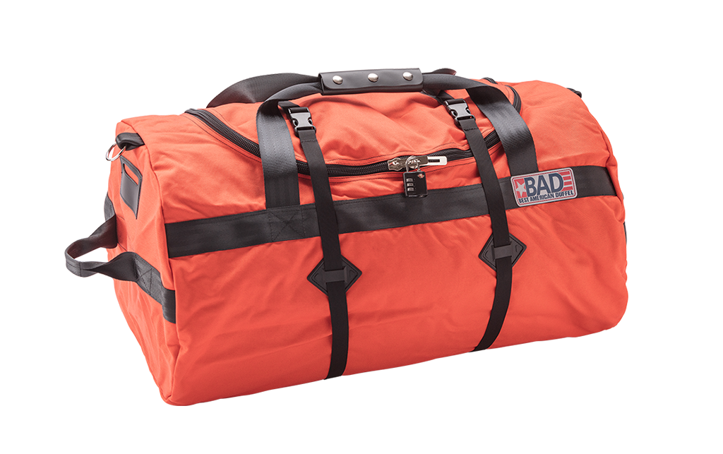 Number 5 Standard Duffel Bag Orange